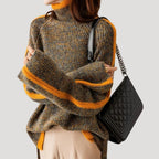 Brooklyn | Women’s Spring Ribbed Turtleneck Knit Sweater