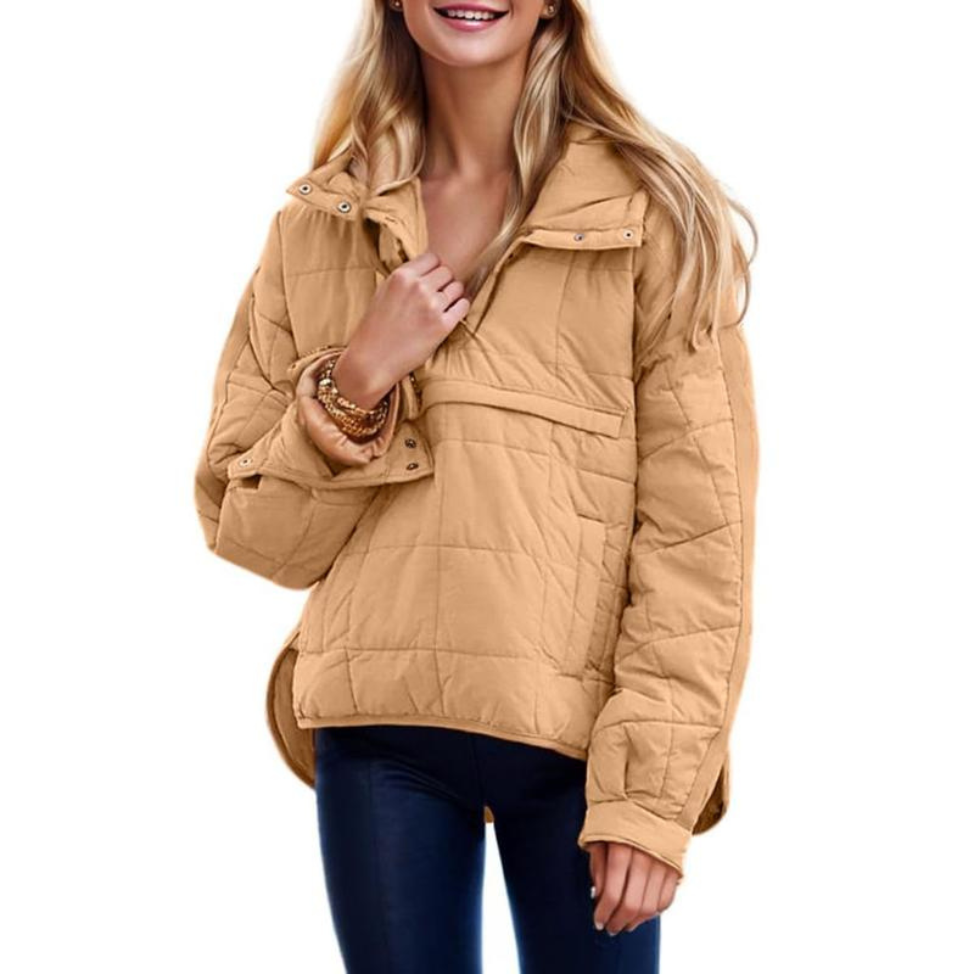 Melodie | Hooded Pullover Jacket
