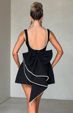 Amber | Women Wedding Guest Structured Mini Dress