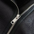 Ivanna | Fur Leather Jacket