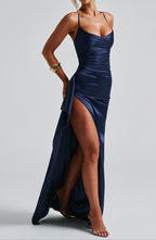 Anna | Women Strappy High Slit Dress