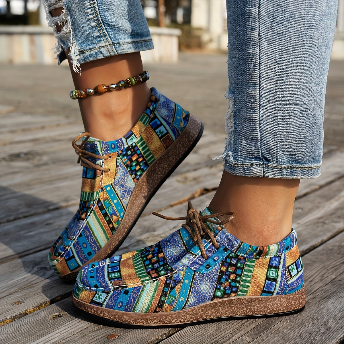 Brinley | Colorful Retro Shoes